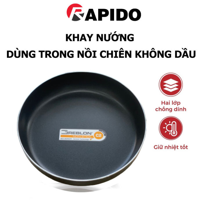 Khay nướng Greblon 20cm (dùng trong nckd)