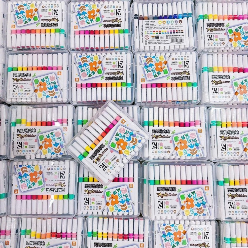 Bộ màu Acrylic 24 bút