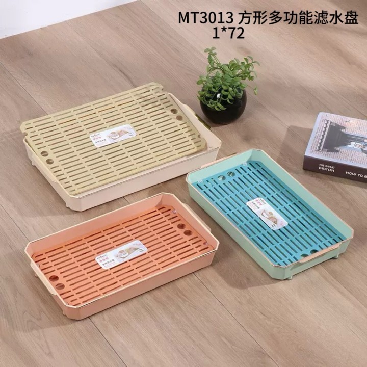 Khay 2 lớp chữ nhật bé