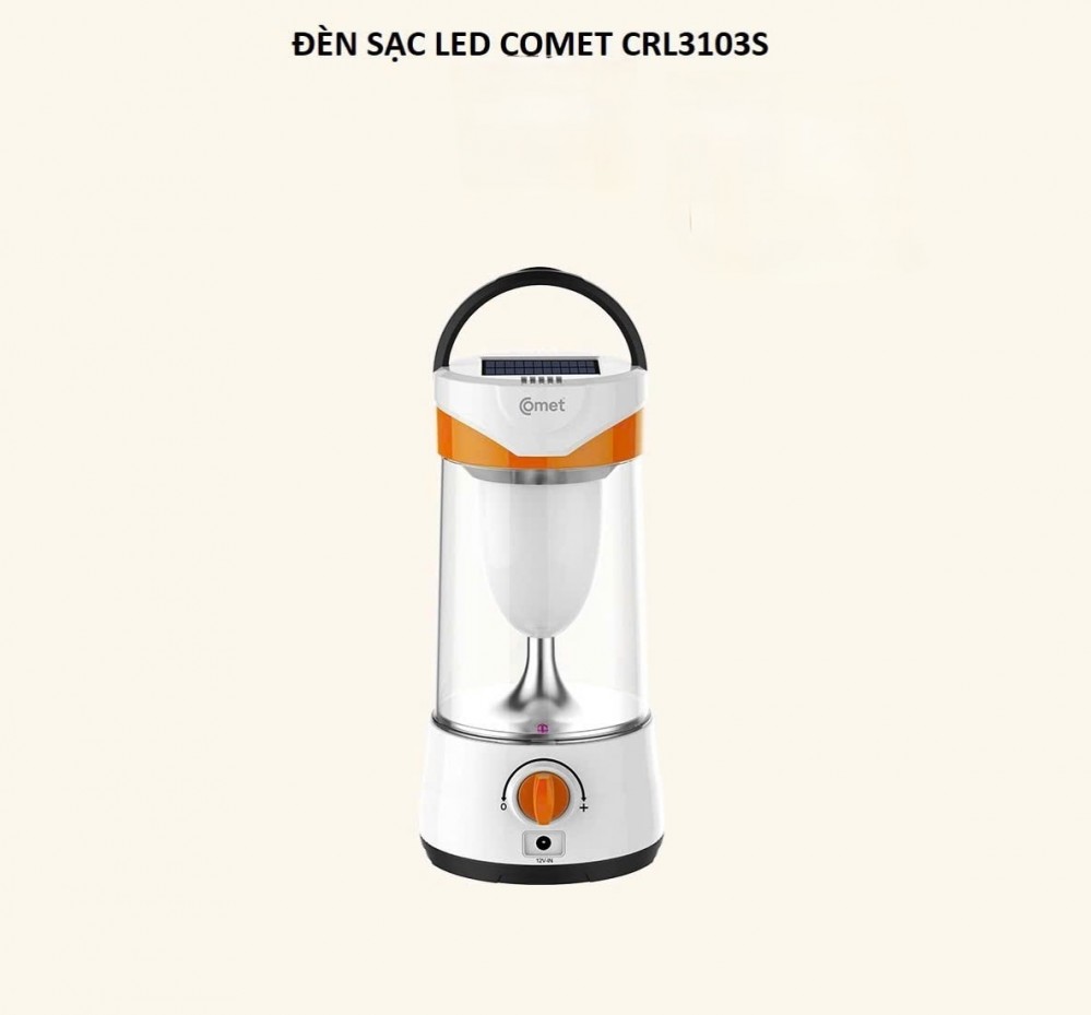 Đèn tích điện led Comet CR3103S
