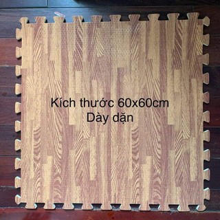 6 miếng xốp ghép vân gỗ Trung Quốc 60x60cm