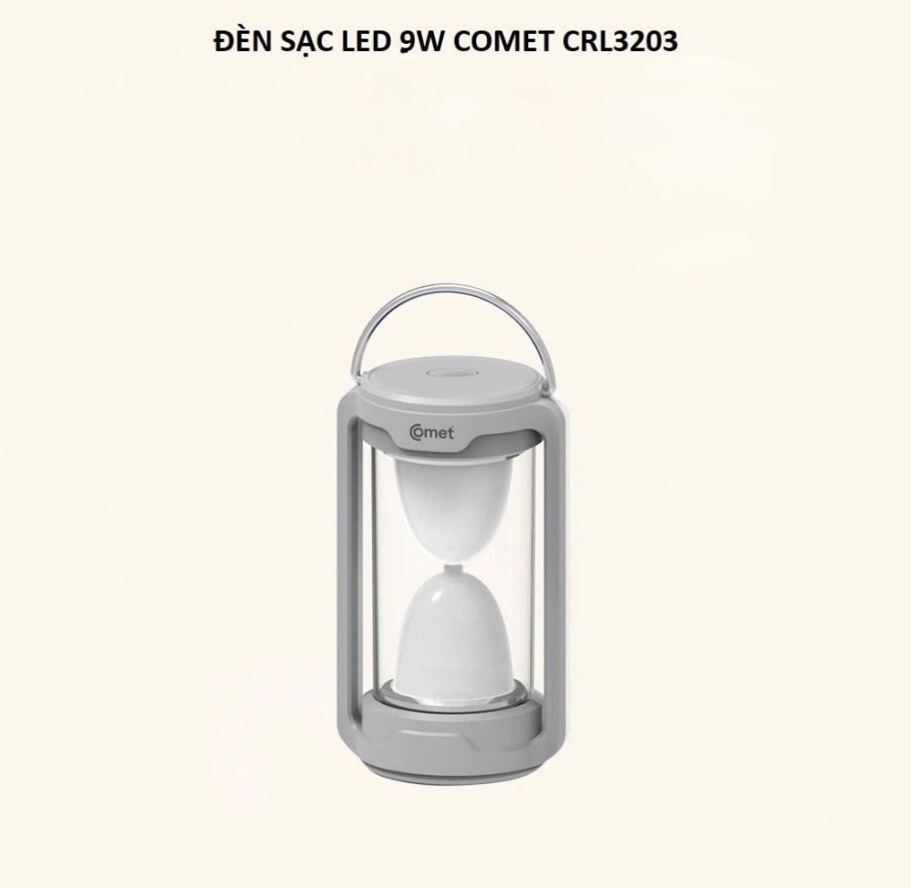 Đèn tích điện led 9w Comet CRL3203