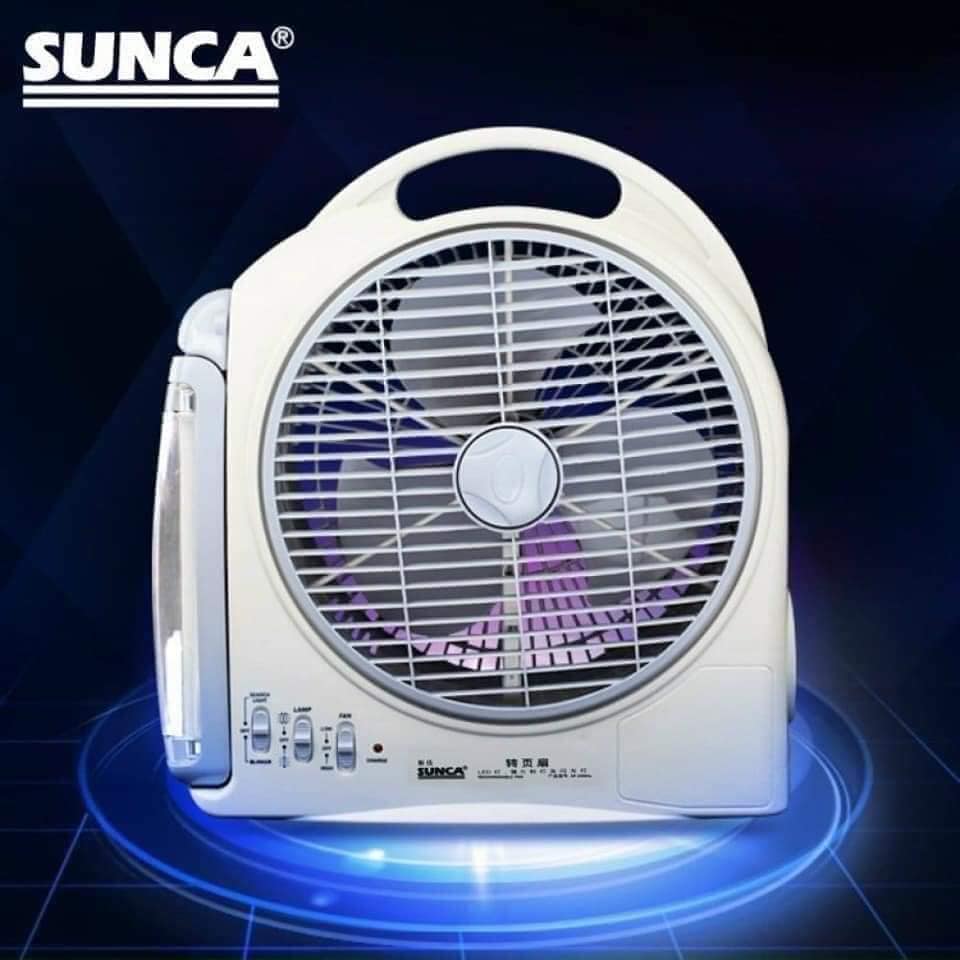 Quạt tích điện Sunca 299AL 1 ắc quy