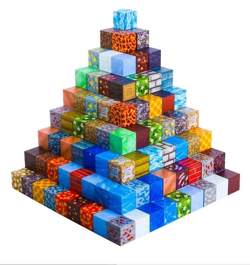 Set 35 khổi nam châm nhiều hình
