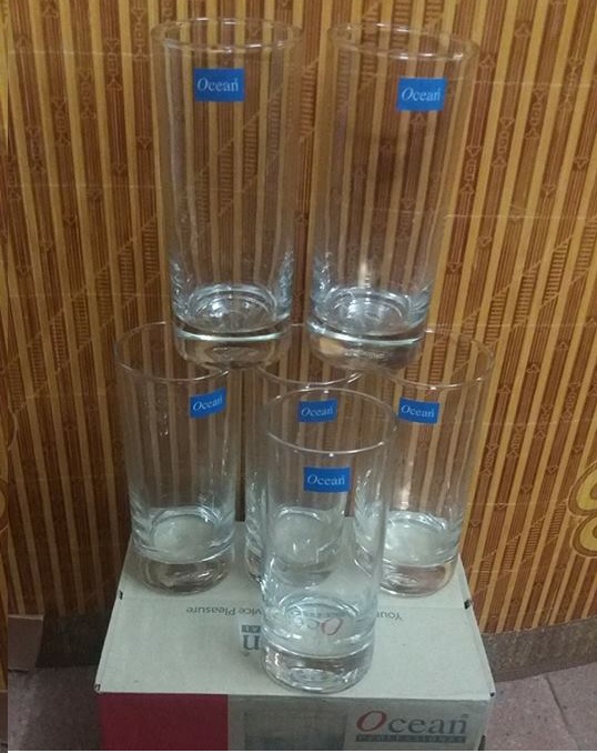 Bộ 6 cốc uống nước Ocean cao