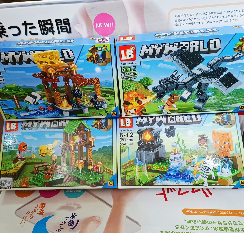 Hộp lego to 168 chi tiết