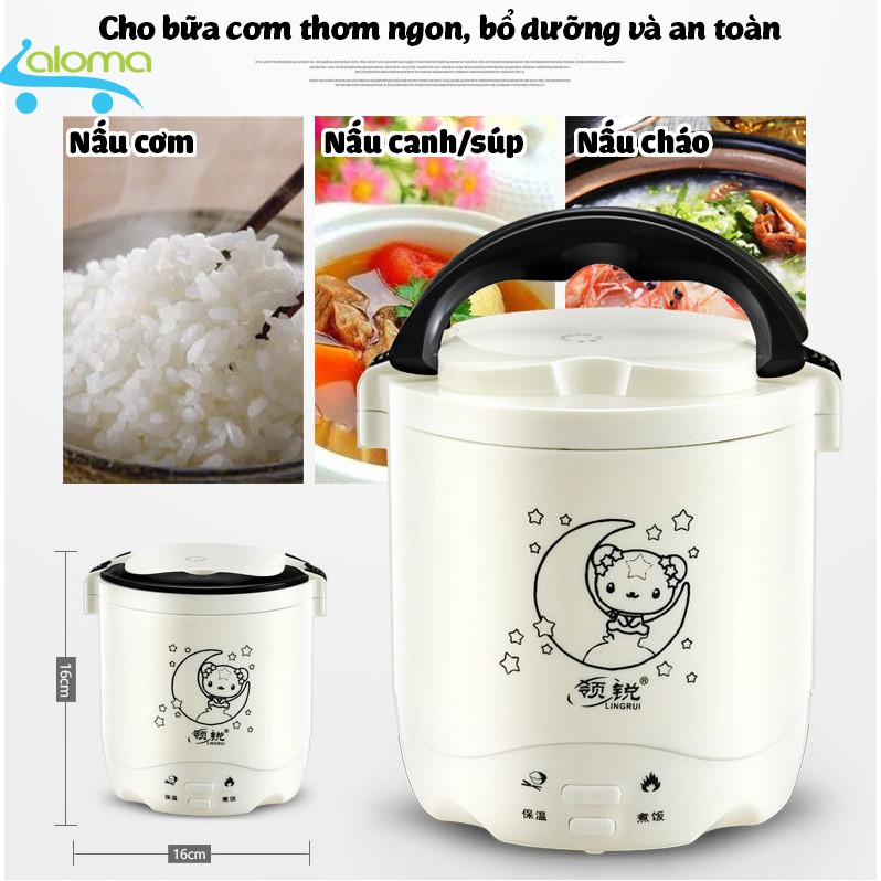 Nồi cơm điện mini ruột liền 1L