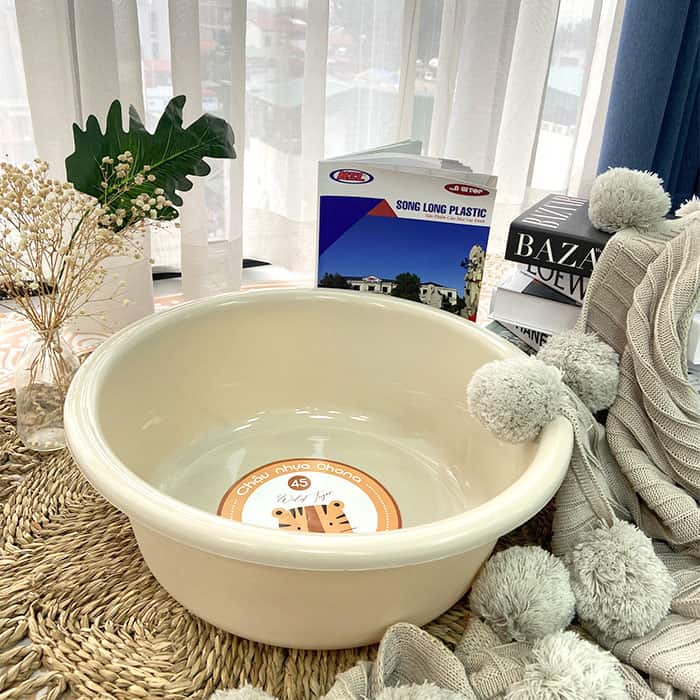 Chậu nhựa Ohana 45 (ĐK 45x16cm)