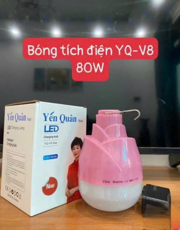 Đèn tích điện YQ-V8 80w