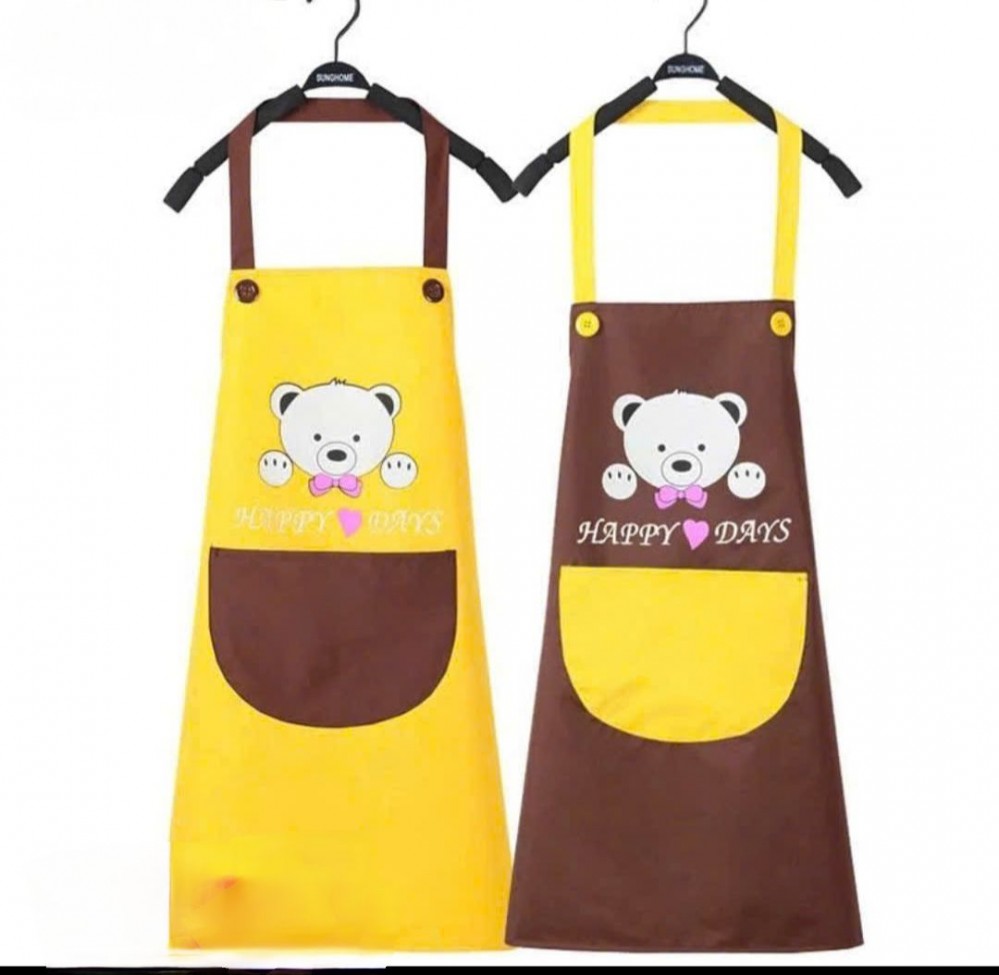 Tạp dề chống thấm, có chỗ lau tay - 6