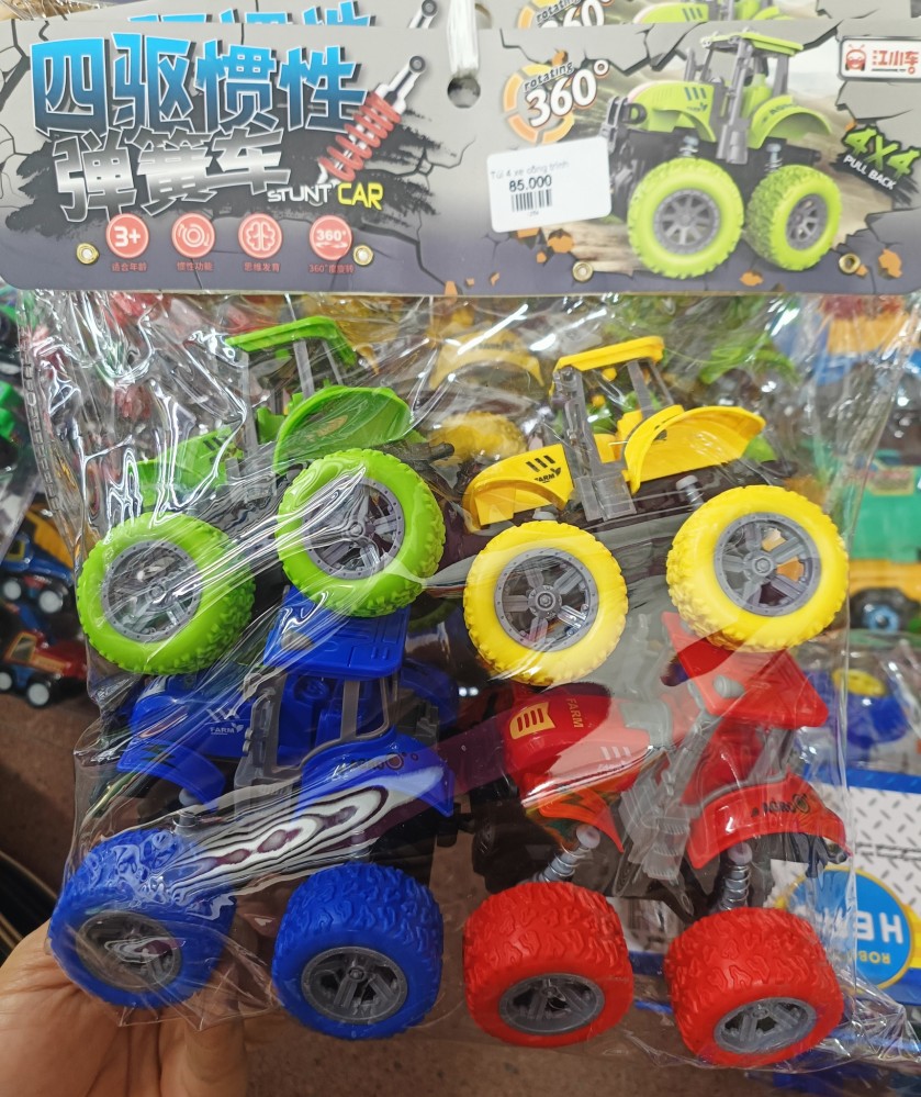 Vỉ 4 xe công trình - 5