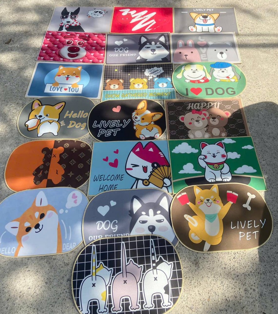 Thảm lau chân thú siêu thấm