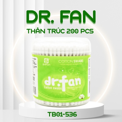 Hộp bông ngoáy tai thân trúc Dr.fan 200c