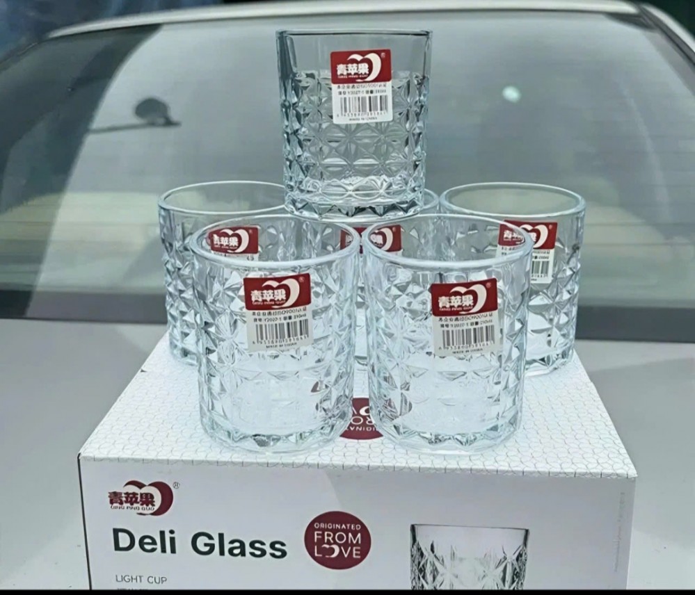 Bộ 6 cốc trắng Y2007-1