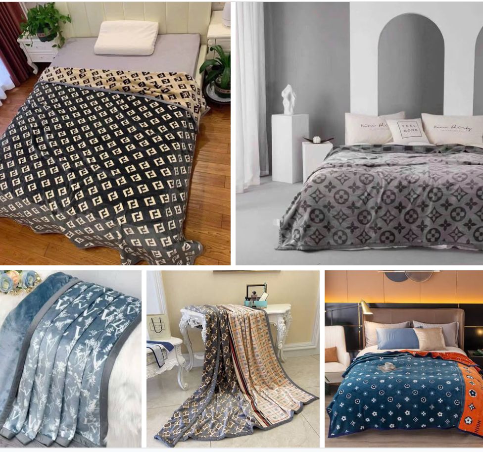 Chăn lông tuyết 2 mặt 3kg, túi đẹp, 2x2m2 - mẫu mới