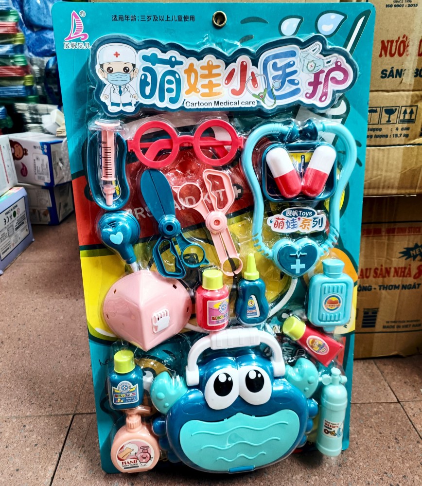 Vỉ đồ chơi bác sĩ - 2