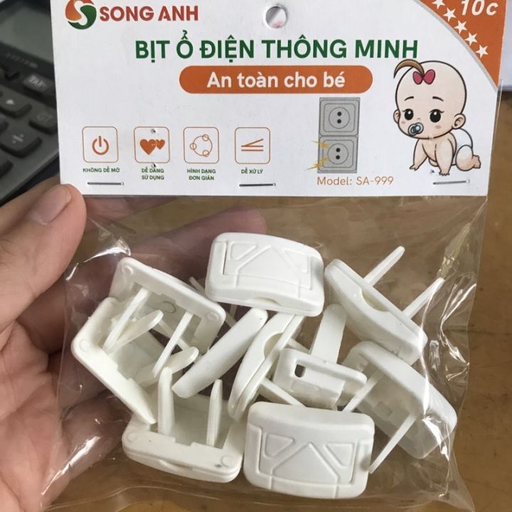 Vỉ 10 bịt ổ điện Song Anh