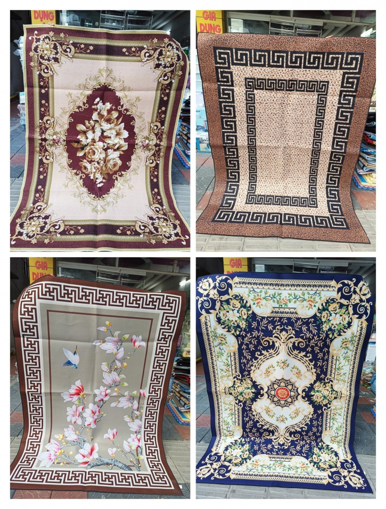 Thảm bali trải sàn 5D 1,6m x 2,3m