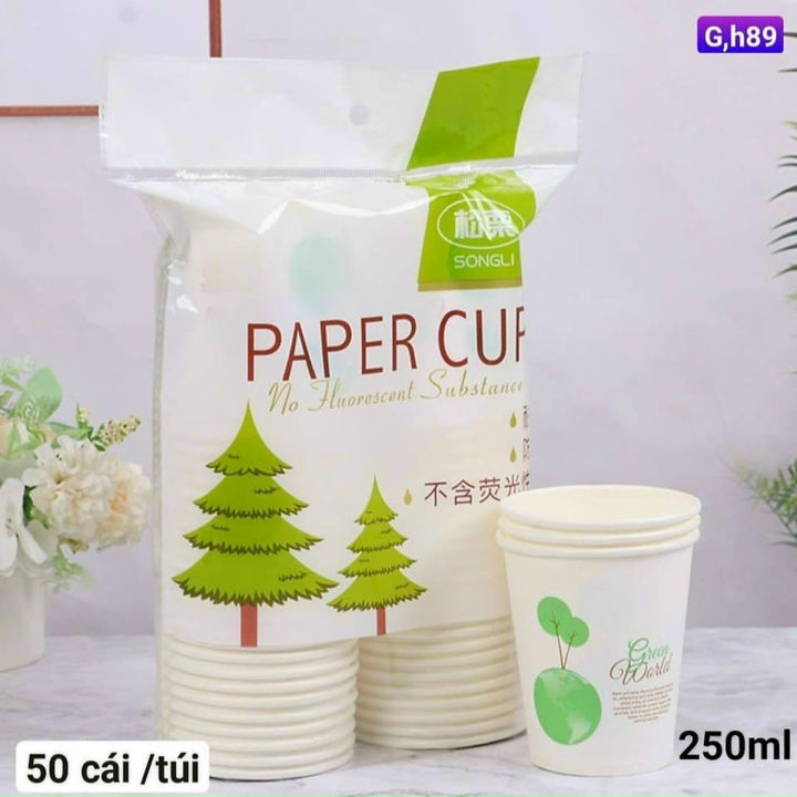 Set 50 cốc giấy