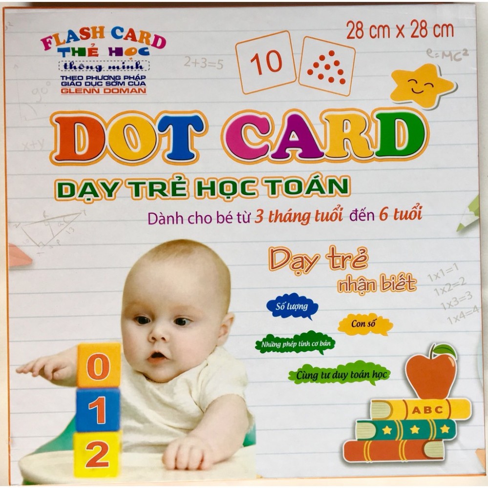 Bộ thẻ học toán thông minh Dot Card