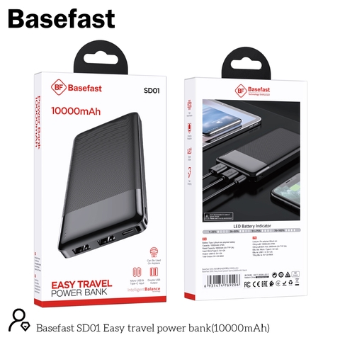 Pin sạc dự phòng Basefast SD01 (10.000mah)