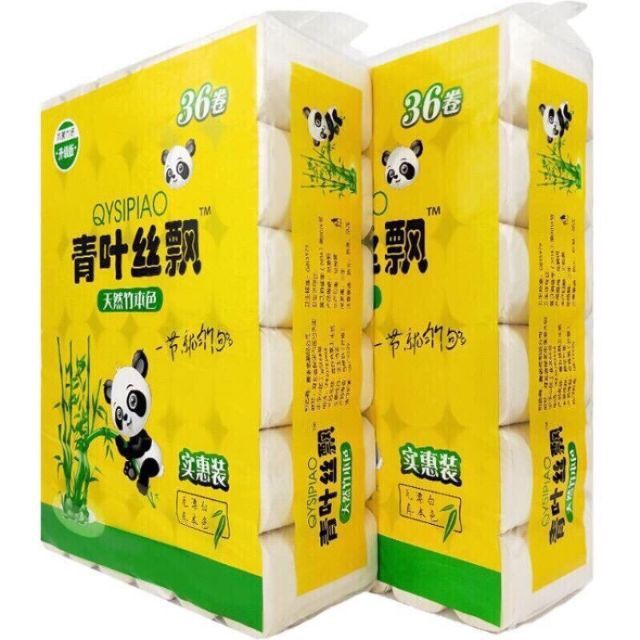 1 bịch giấy sipao 36 cuộn không lõi