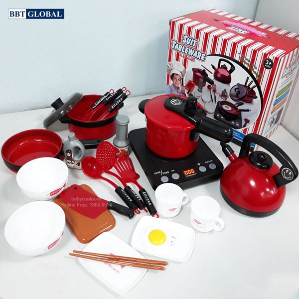 Bộ nấu ăn 36 món cho bé