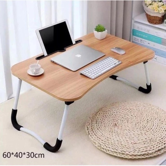 Bàn gấp chân sắt, vân gỗ