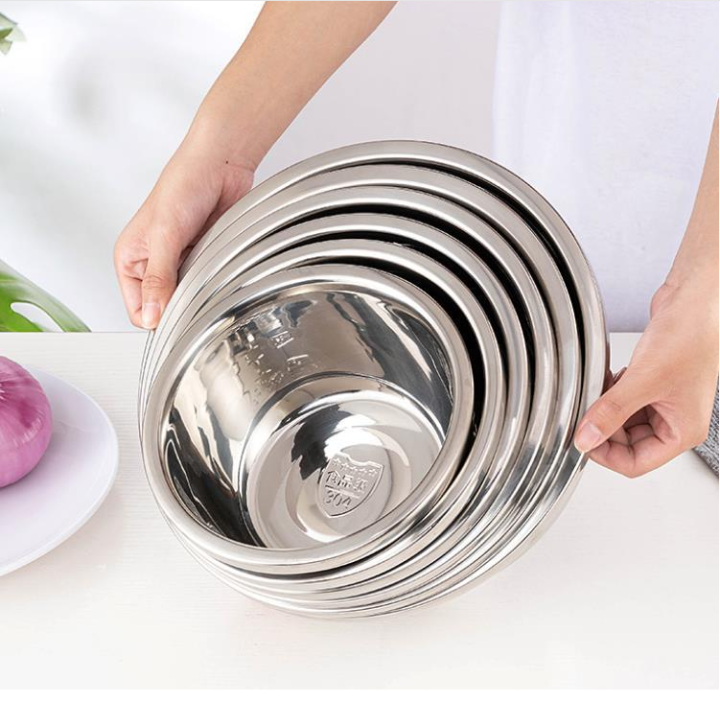 Tô inox đủ cỡ (16-18-20-22-24cm)