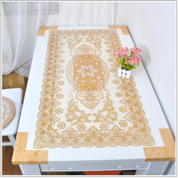 Khăn trải bàn hoa văn nổi 40x86cm (ovan/chữ nhật)