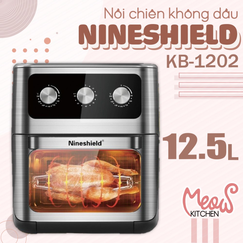 Nồi chiên không dầu Nineshield 12,5L