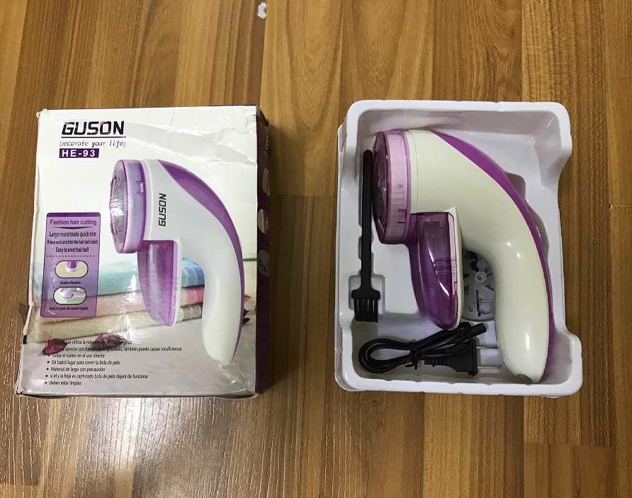 Máy cắt lông xù sạc điện Guson