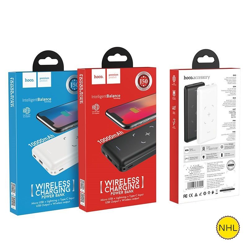 Pin sạc dự phòng Hoco J50 (10.000mah)