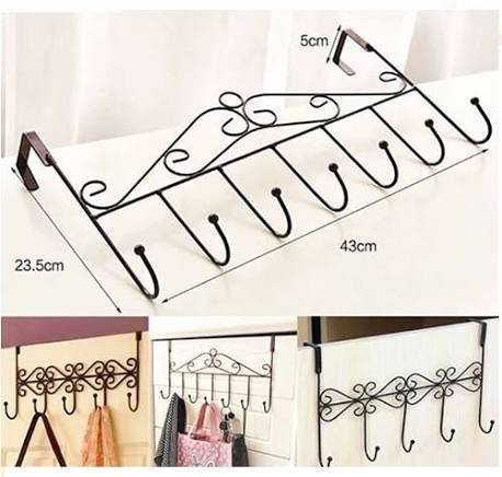 Móc áo treo sau cửa 7 móc tiện dụng