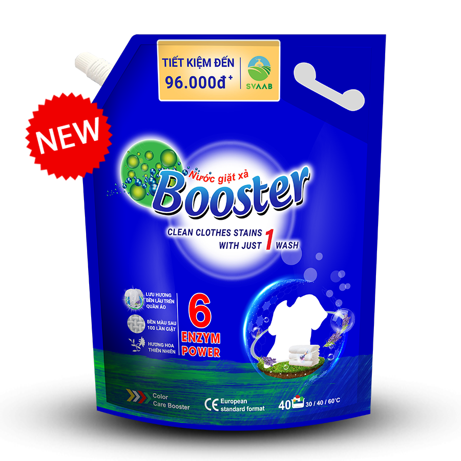 Nước giặt Booster túi