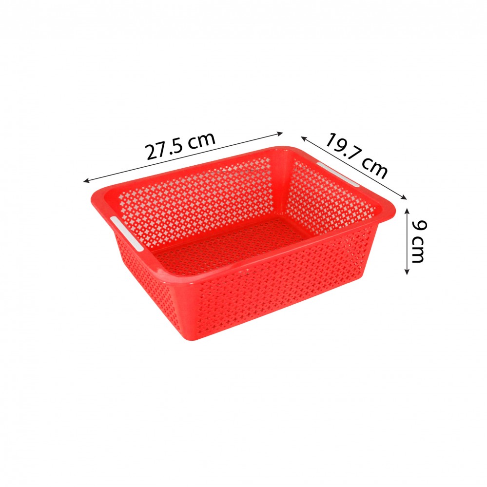 Rổ chữ nhật cao 4323 (27.5 x 19.7 x 9cm)