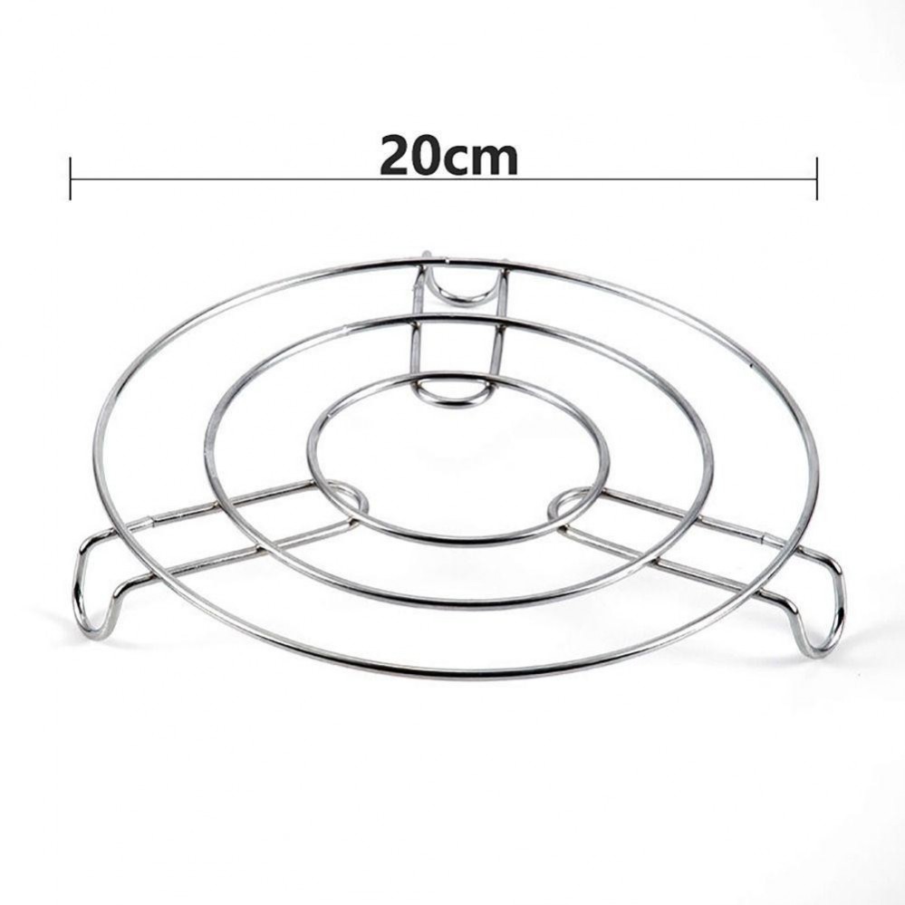 Lót nồi inox 20cm, cao 2cm