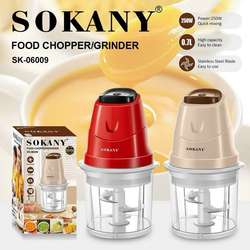 Máy xay thịt nhỏ Sokany 06009