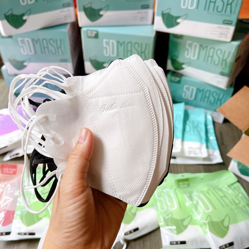 10 túi (100c) khẩu trang 5D