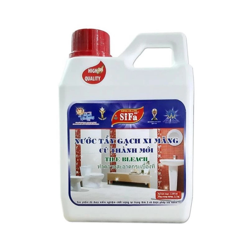 Nước tẩy gạch cũ thành mới Sifa 1,2L