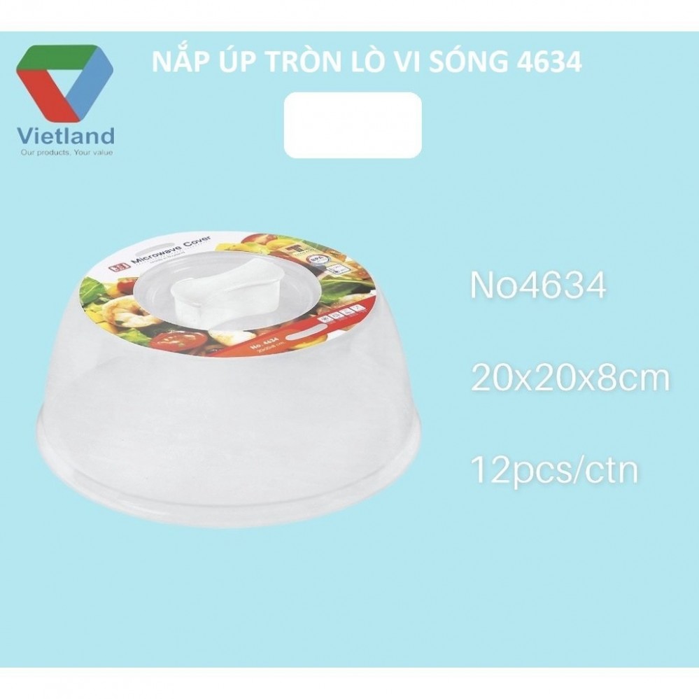 Nắp đậy lò vi sóng (ĐK 20cm, cao 8cm)