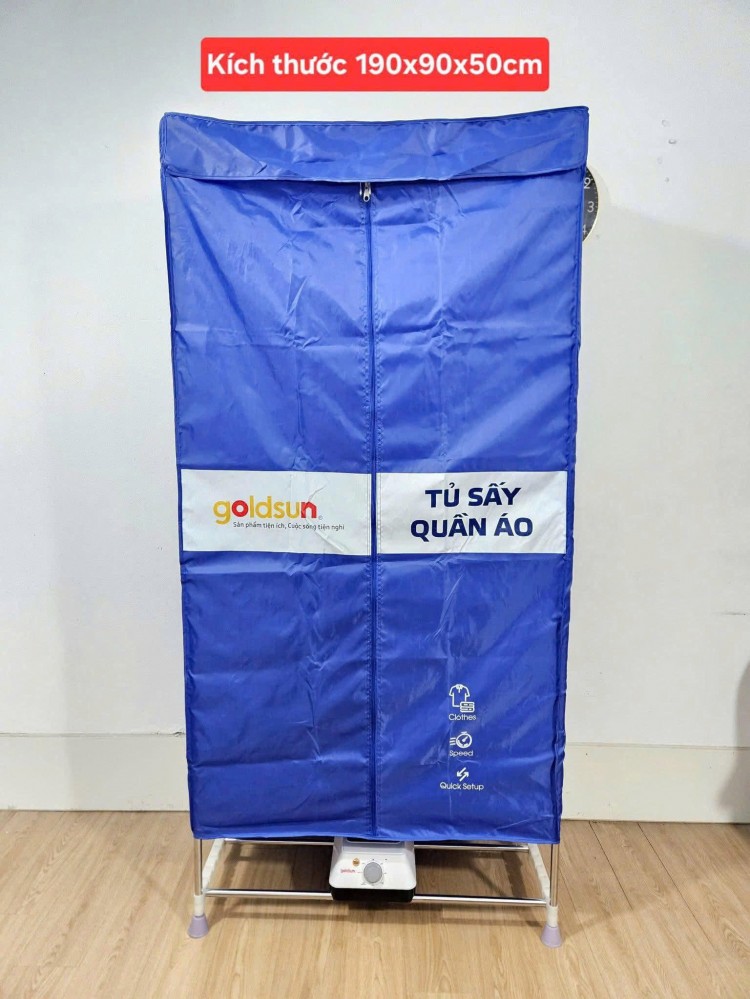 Tủ sấy quần áo Goldsun to 90x185cm