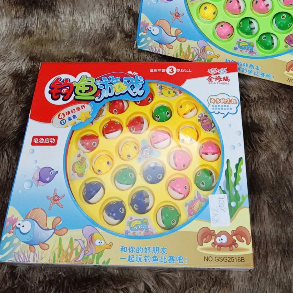 Hộp câu cá pin con to