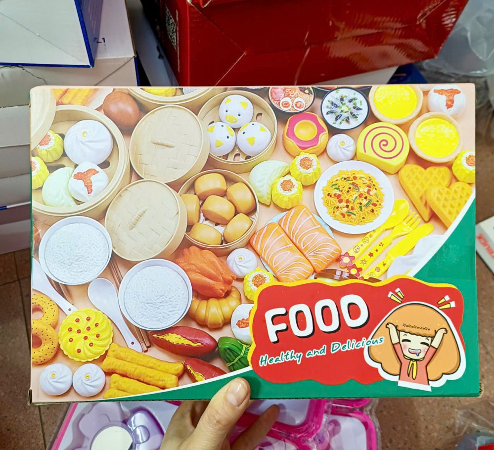Bộ đồ chơi hấp bánh