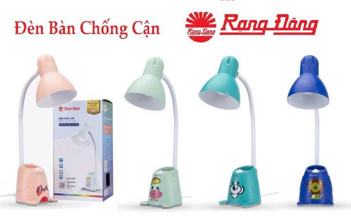 Đèn học Rạng Đông kèm bóng led-2