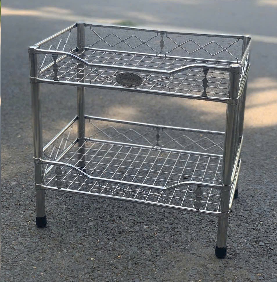 Giá úp bát 2 tầng dầy 50x30cm