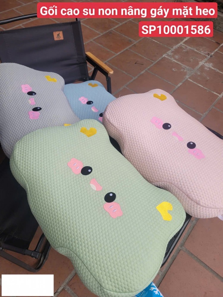 Gối cao su non heo