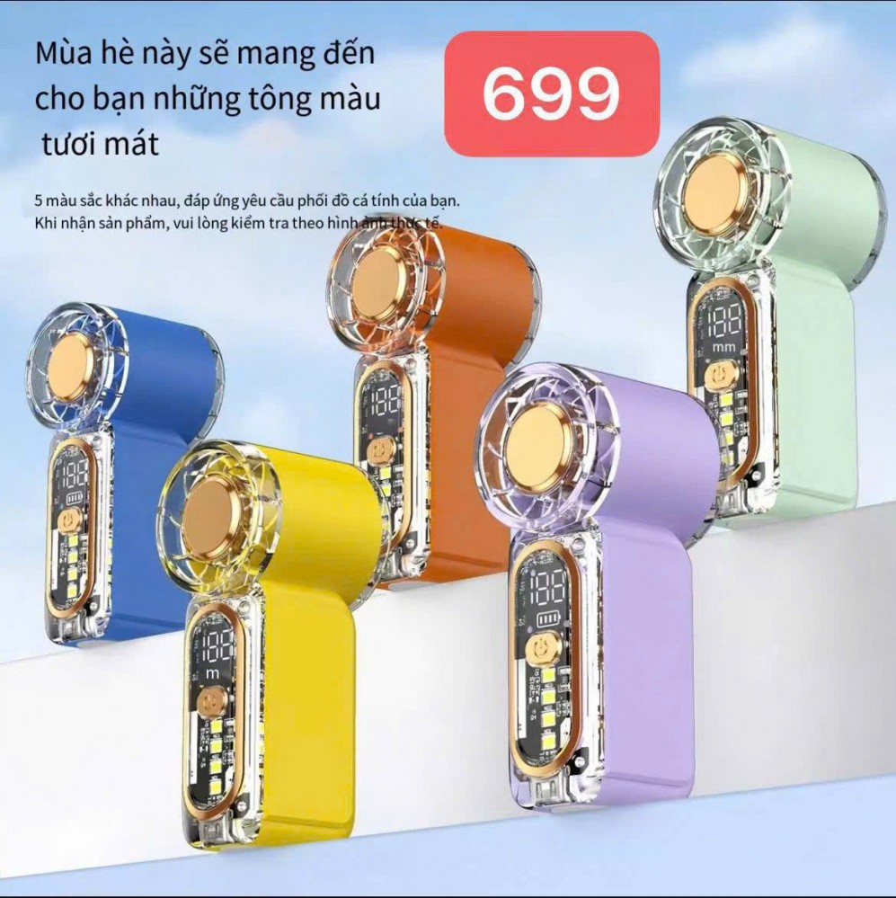 Quạt tích điện mini - 2