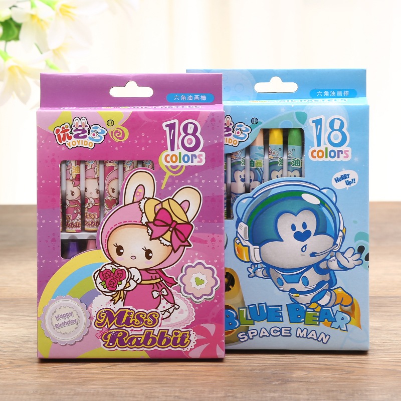 Hộp sáp màu 18 bút