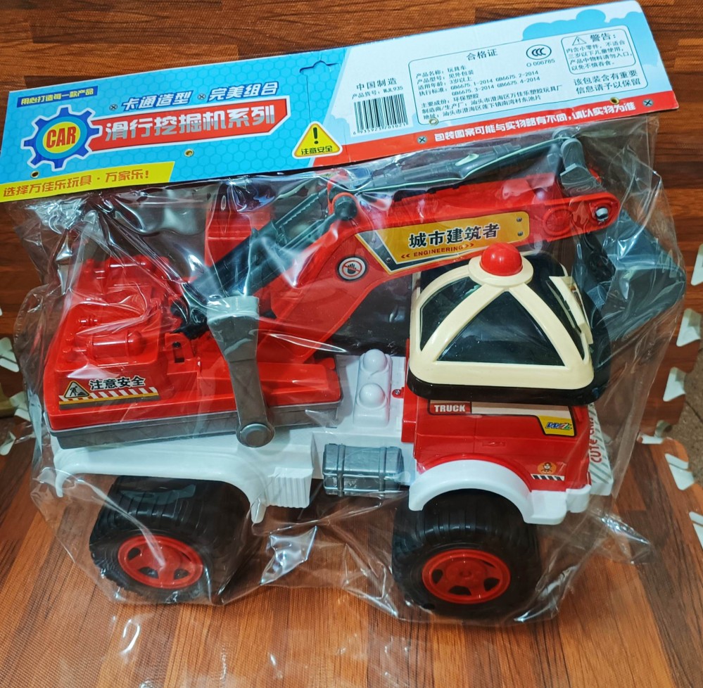 Xe cần cẩu cỡ đại - đỏ
